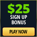 New Banners Free $25 Welcome Bonus