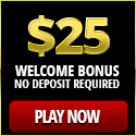 AU$25 Welcome Bonus Banners